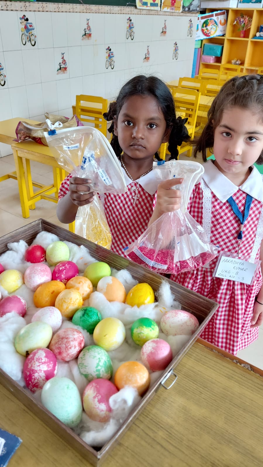 Easter Eggs Activity by UKG Girls