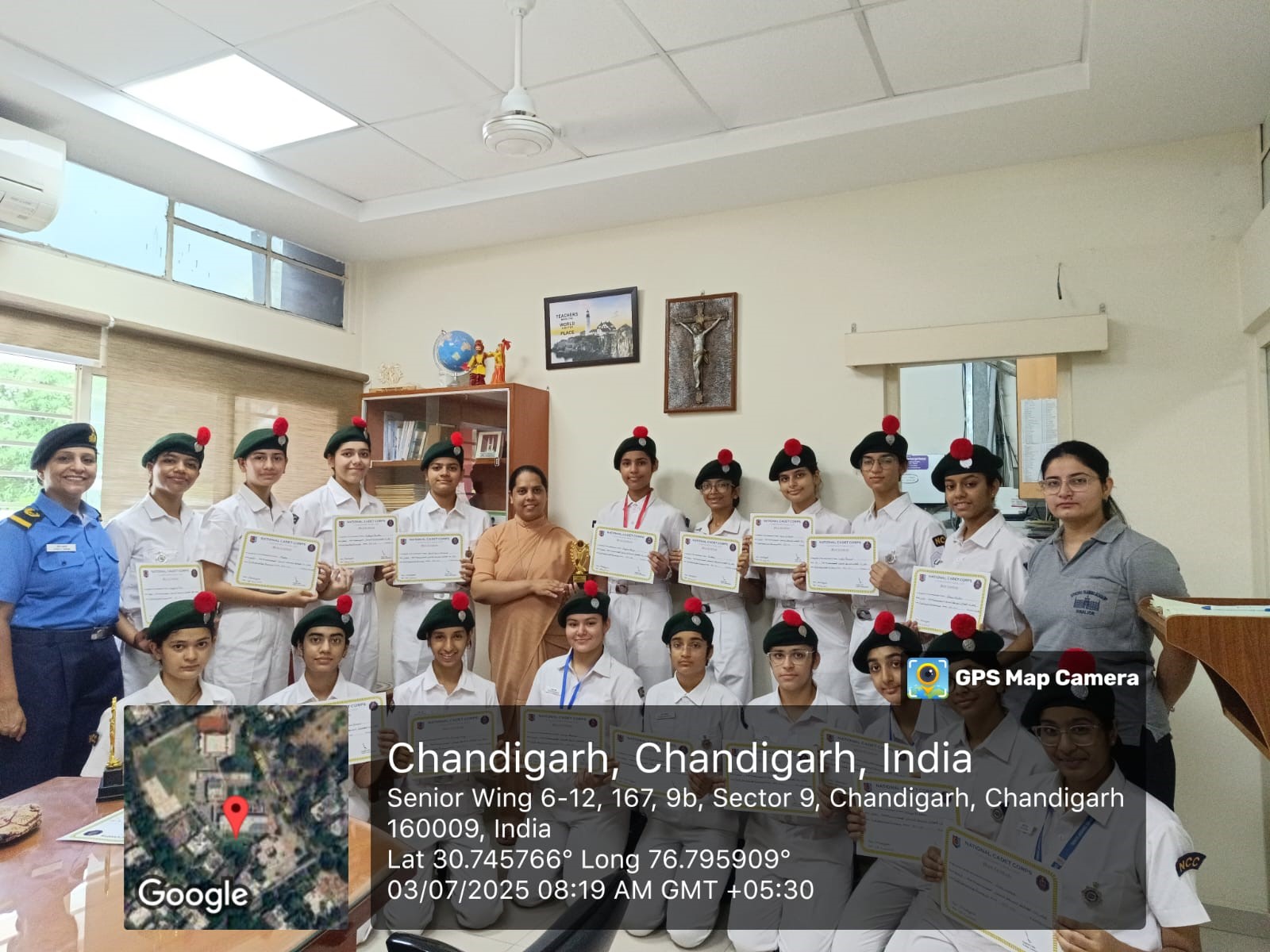 NCC Cadet Felicitation Ceremony