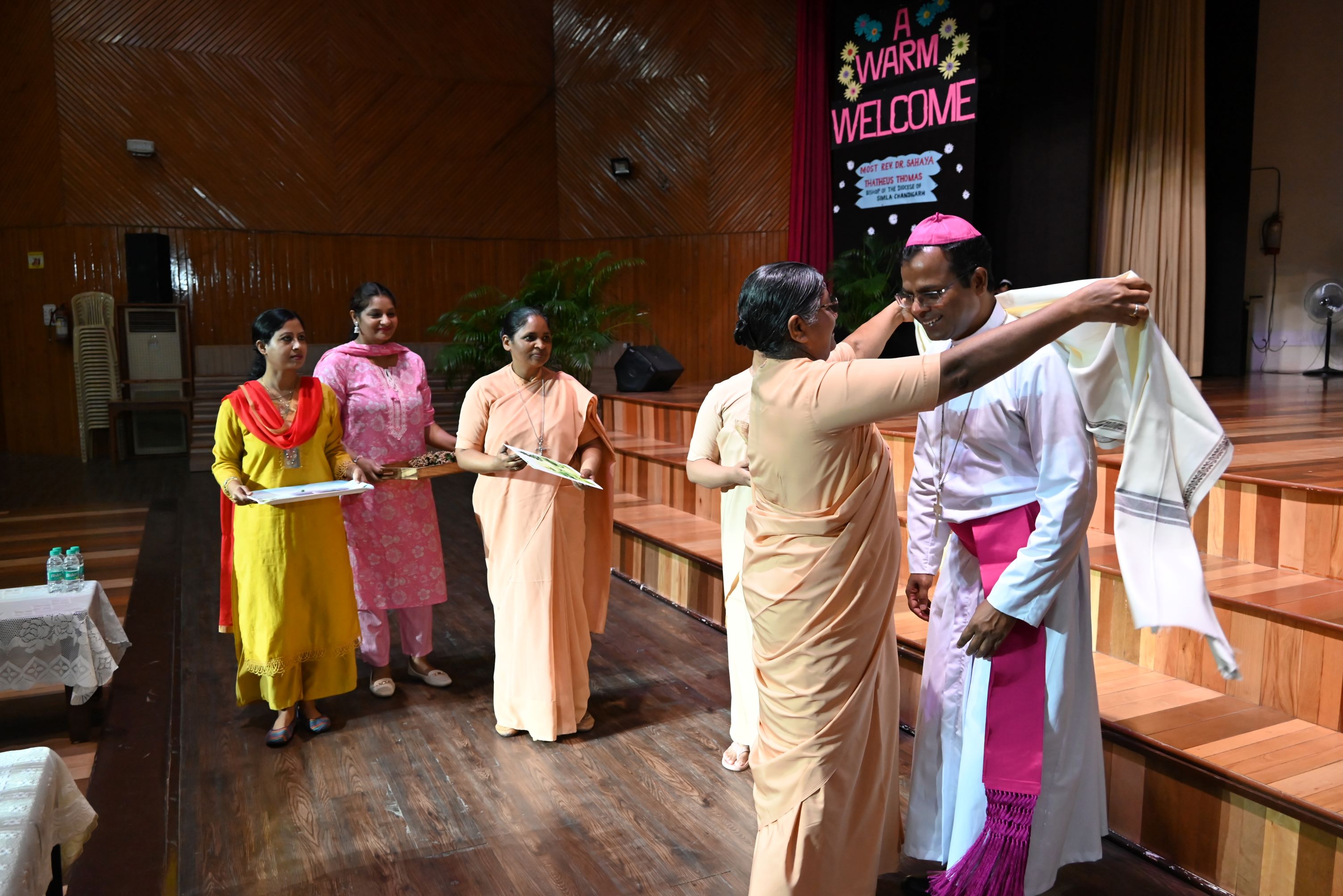 Rev. Dr. Sahaya Thatheus Thomas Bishop of Simla-Chandigarh Diocese Visits Carmel