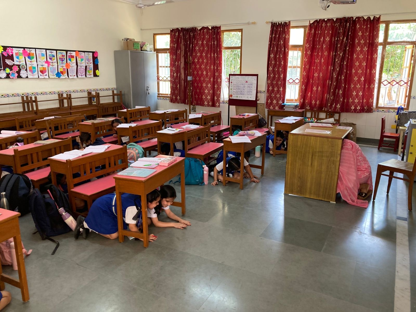 Mock Drill at Carmel for Disaster Preparedness 