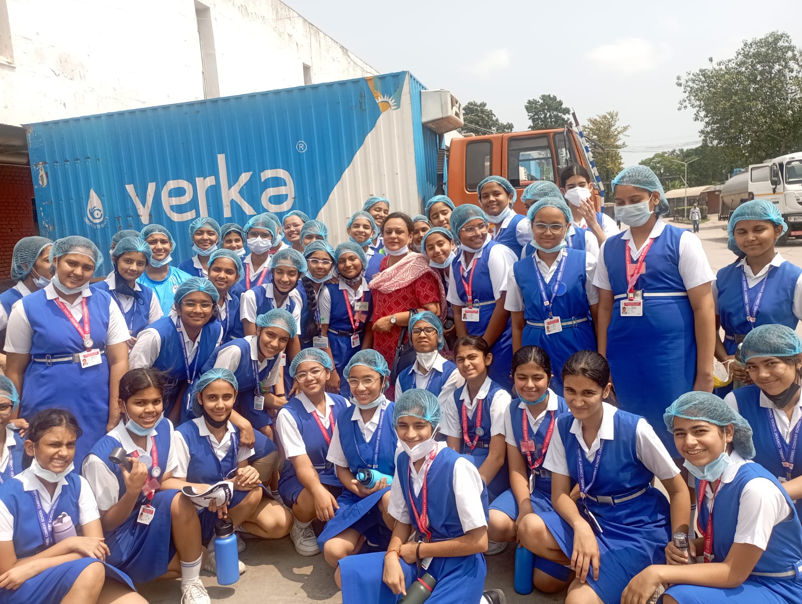 Class VII Field Trip to Verka Milk Plant