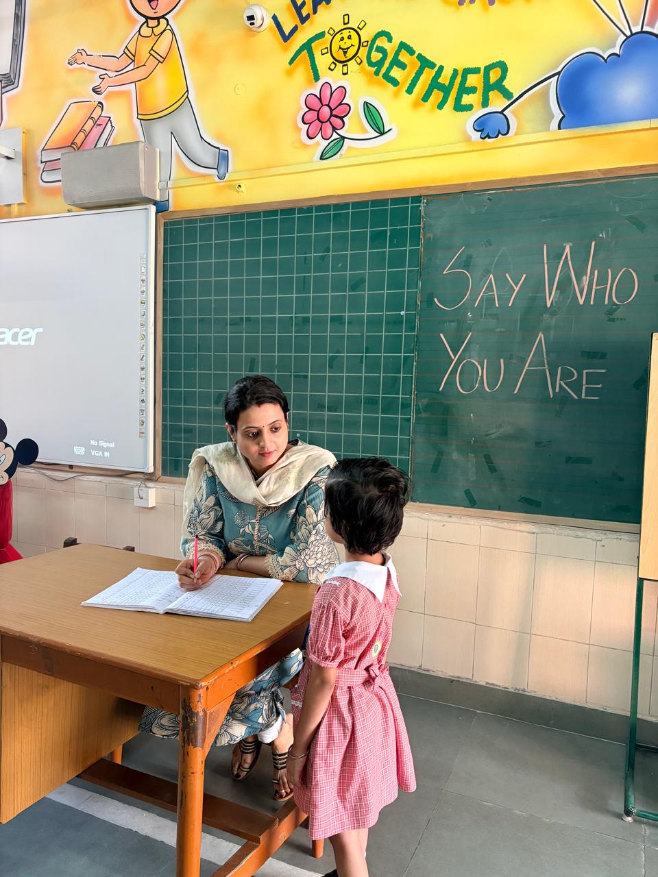 'Say Who You Are'- Nursery Competition