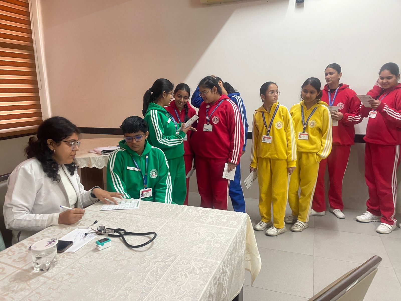 Medical Camp Held in School