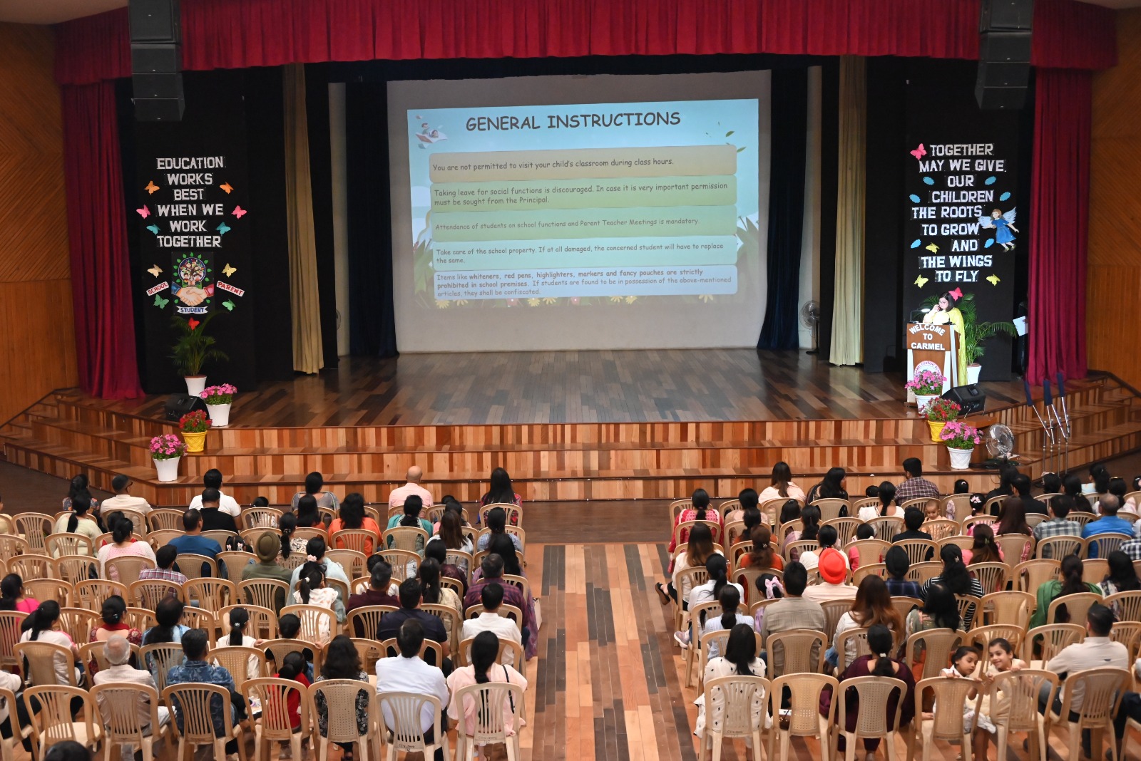 Orientation for Parents of Classes I to V