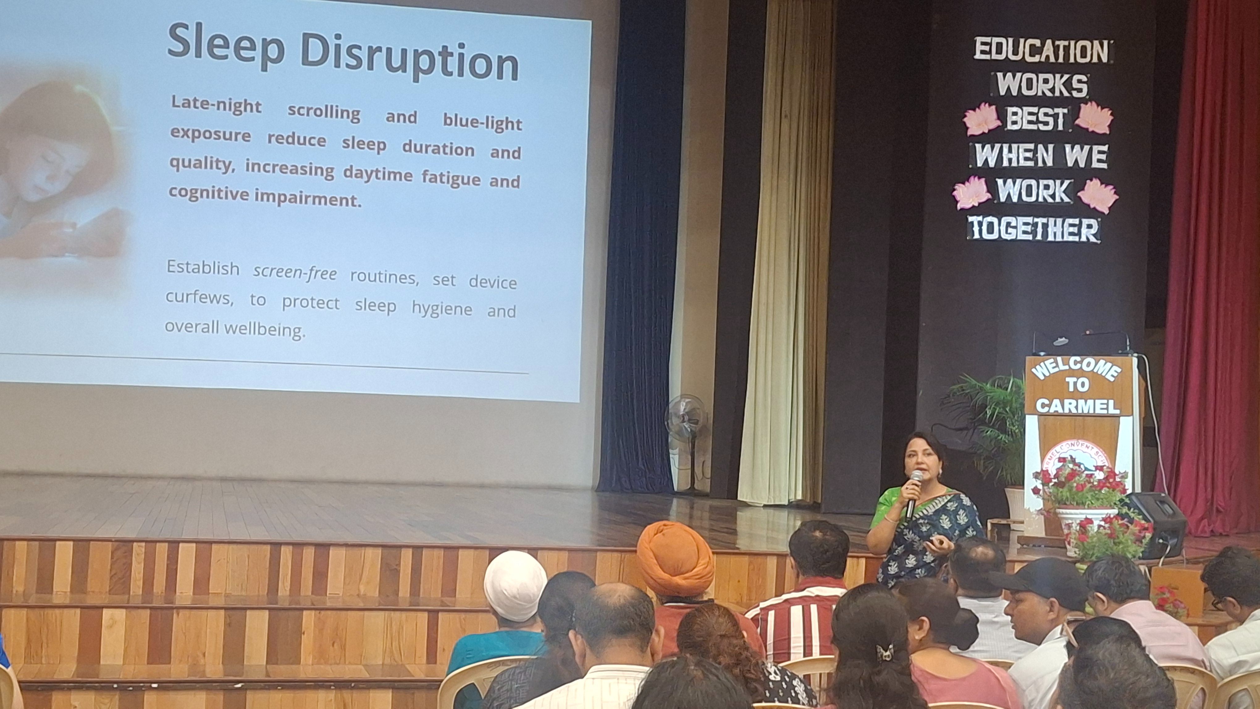 Orientation for the Parents of  Classes XI & XII held on 06.04.2026