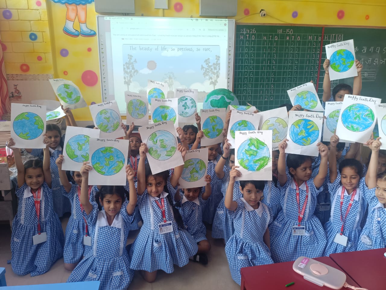 Earth Day Celbration- Pre Primary