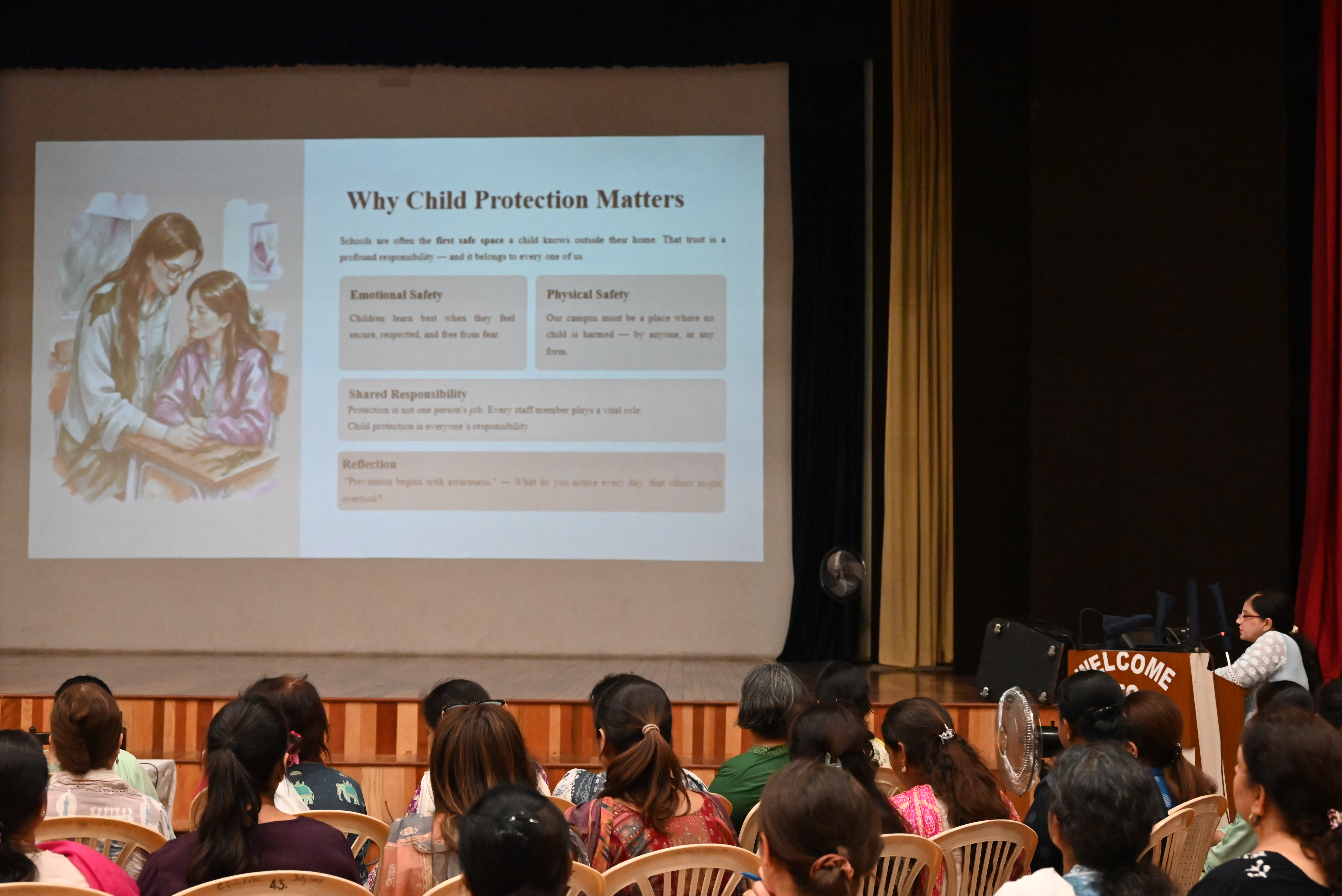 Session on Our Shared Responsibility: The Role of Child Protection