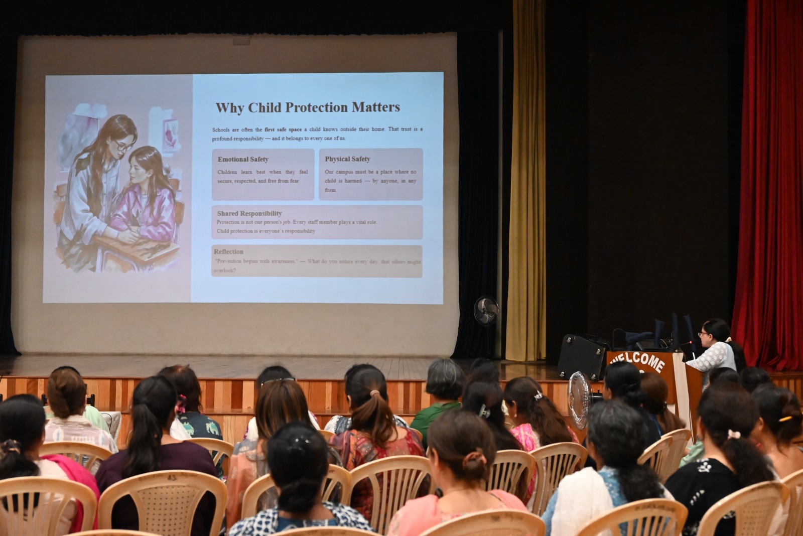 Session on Our Shared Responsibility: The Role of Child Protection
