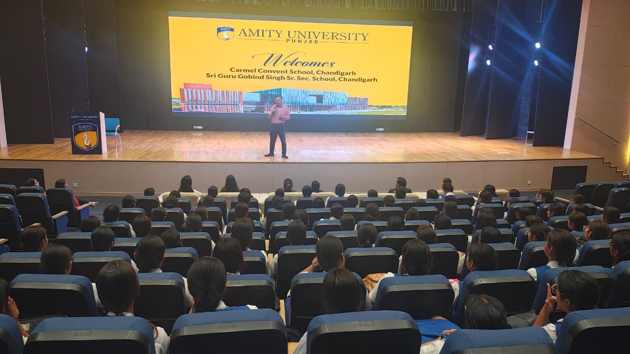 Class XI Students Visit Amity University, Mohali