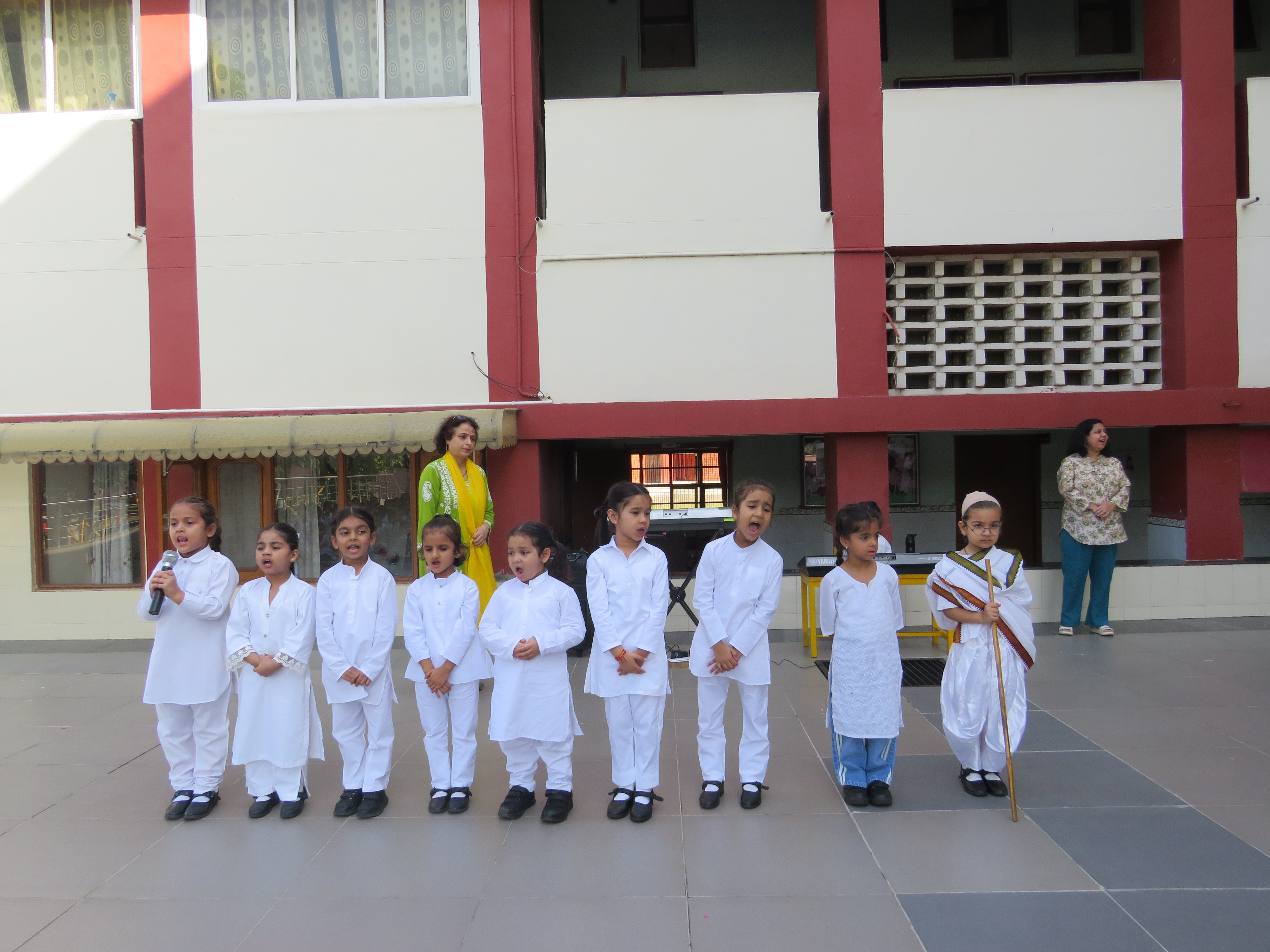 Mother Veronica's Birthday and Gandhi Jayanti- Pre Primary